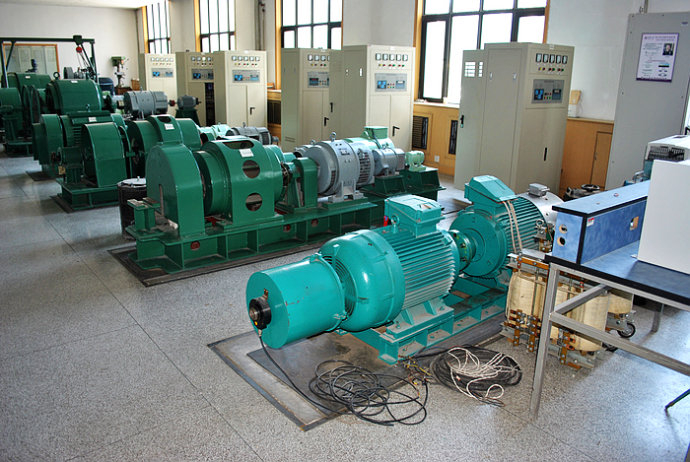 宕昌某热电厂使用我厂的YKK高压电机提供动力